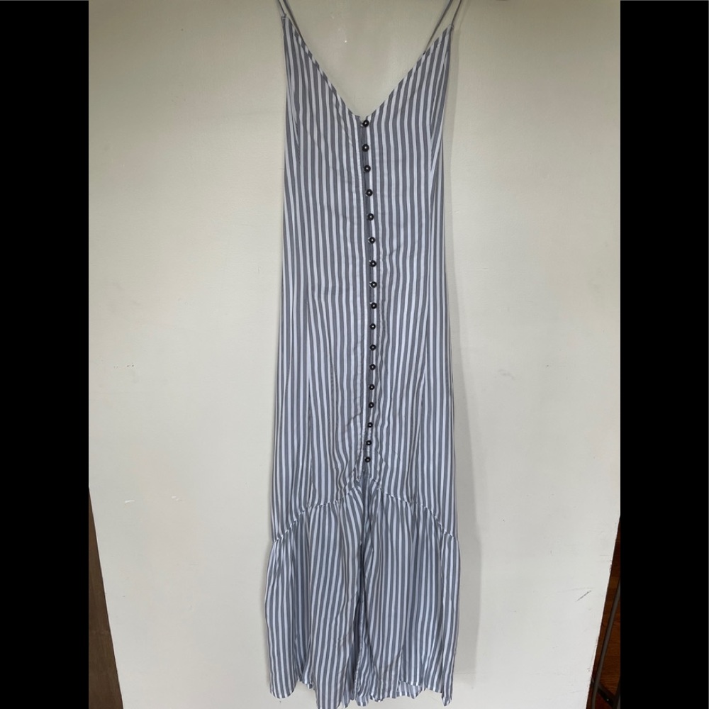 Abercrombie Striped Button Down Dress Size Small